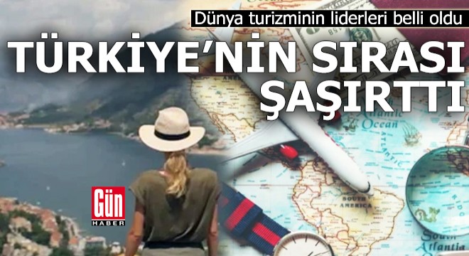 Dünya turizminin liderleri belli oldu