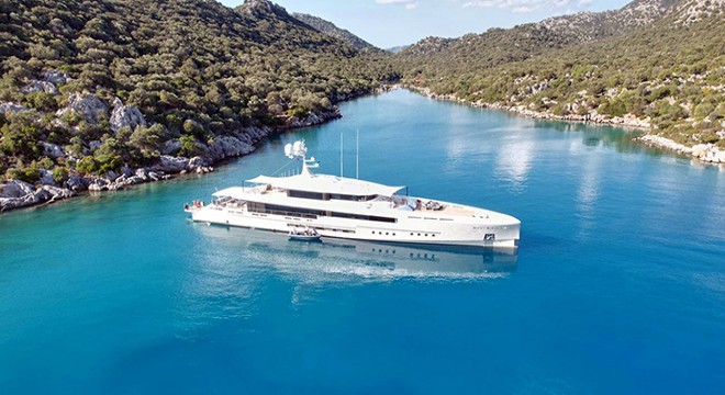 Dünyaca ünlü lüks yat 'Endeavour 2' Kekova'da