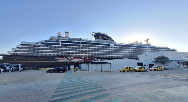 Dünyaca ünlü kruvaziyer MSC Explora I Antalya da