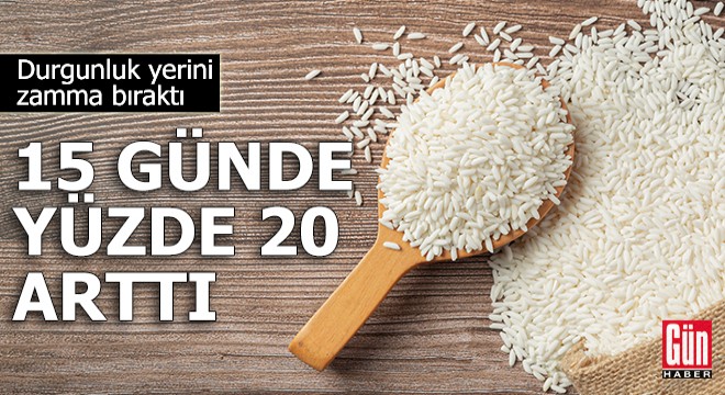 Durgunluk yerini zamma bıraktı: 15 günde yüzde 20