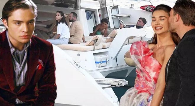Ed Westwick ve Amy Jackson Bodrum'da Tatilde