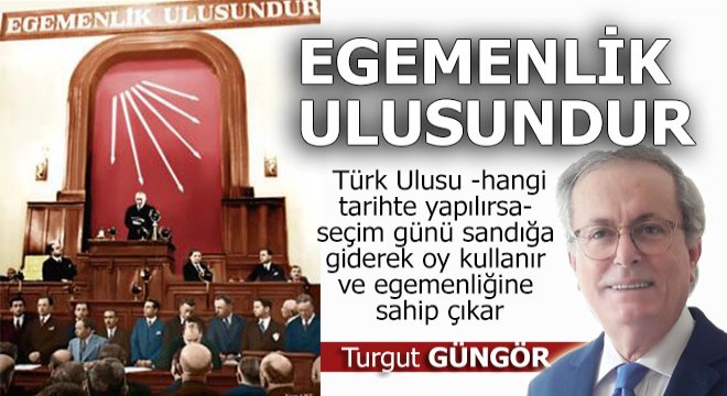 Egemenlik ulusundur