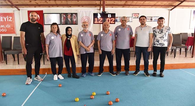 Eğirdir Huzurevi bocce takımı iddialı başladı