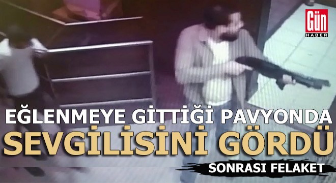 Eğlenmek için pavyona giden genç sevgilisini orada çalışırken gördü