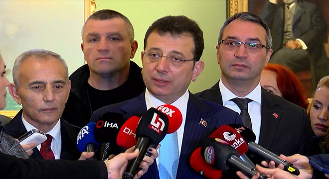 Ekrem İmamoğlu: Sayın Kurum'a adaylığı hayırlı olsun demek isterim