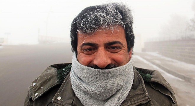 Eksi 20 derece Ardahan'da yoğun sis