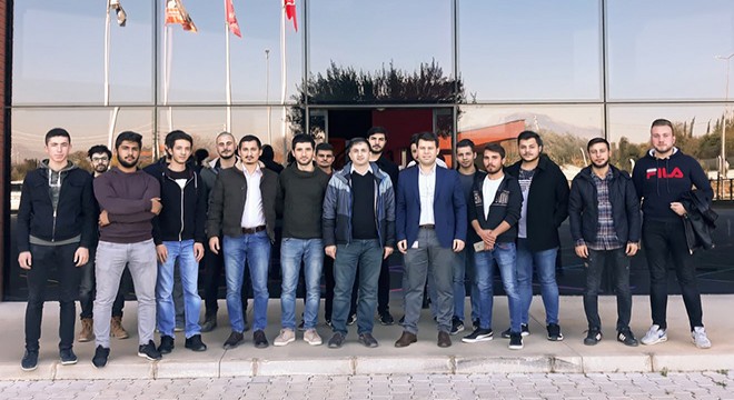 Elmalı MYO öğrencileri Fiberli'yi ziyaret etti