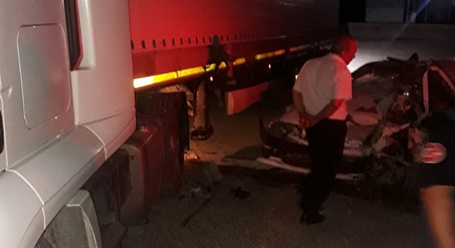 Elmalı'da kaza: 1 ölü