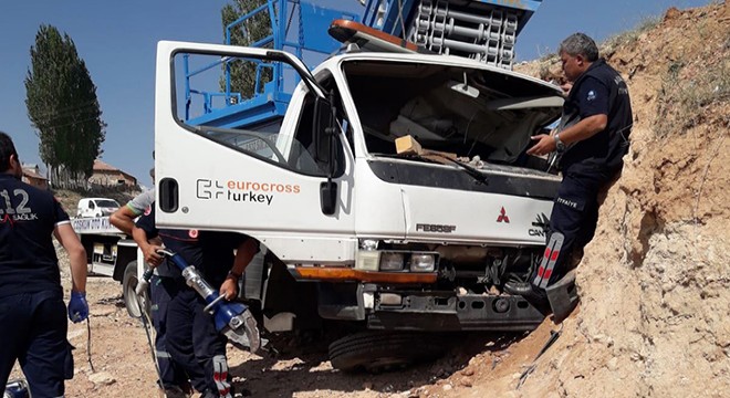 Elmalı'da kaza: 1 yaralı