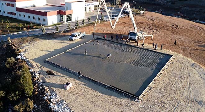 Elmalı'ya helikopter pisti