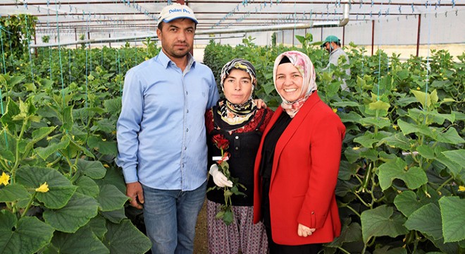 Elmalı da Çiftçi Kadınlar Günü kutlandı