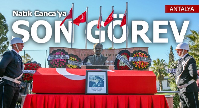 Emekli Emniyet Müdürü Canca'ya son görev