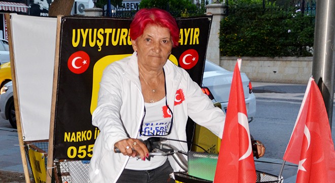 Emekli Hayriye ebe, uyuşturucuya savaş açtı