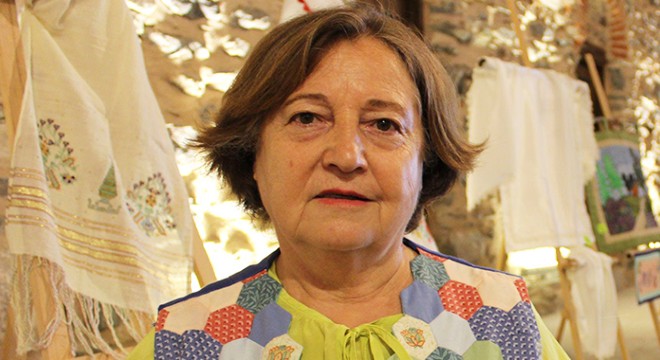 Emekli öğretmenden 'kırkyama' sergisi
