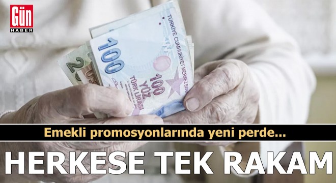 Emekli promosyonlarında yeni perde...