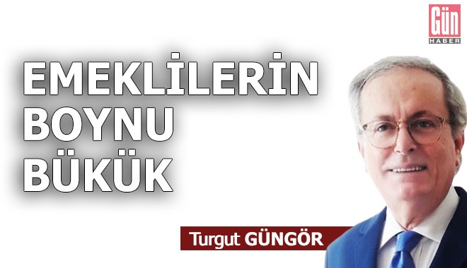 Emeklilerin boynu bükük