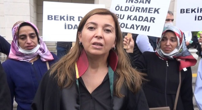 Emlakçı cinayeti duruşması sonrası adliye önünde gerginlik