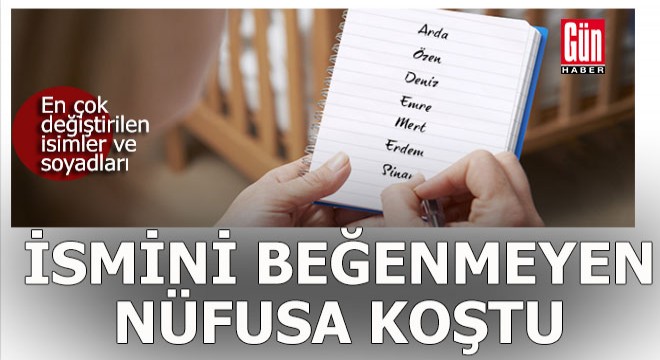 En çok hangi isimler düzeltildi