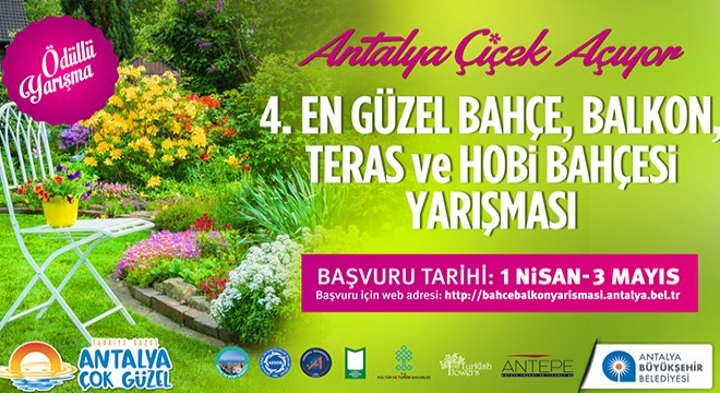 En güzel balkon yarışması başlıyor