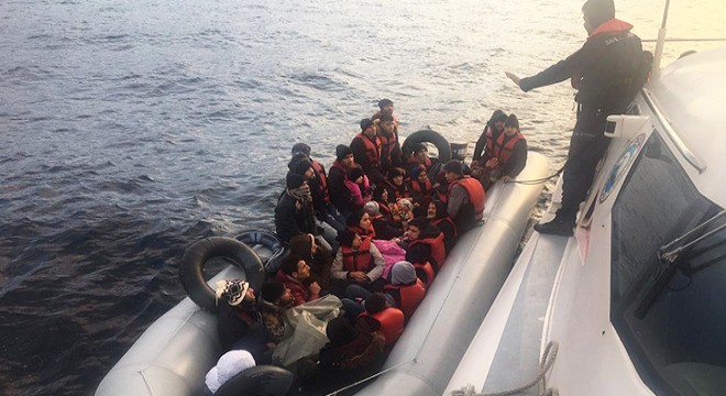Enez de 38 kaçak göçmen yakalandı