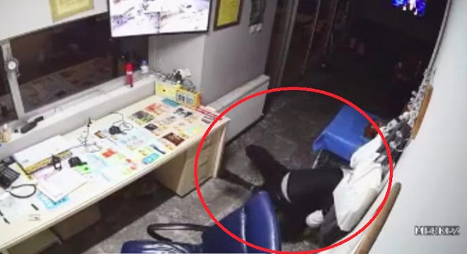 Engelli durak çalışanını 'taksi yok' diye darbetti