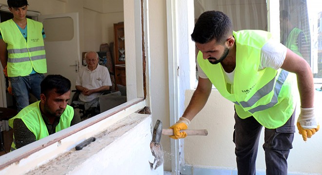 Engelli evleri engelsiz oluyor