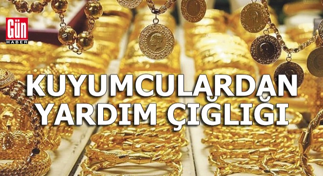 Enkaz altındaki kuyumculardan yardım çığlığı