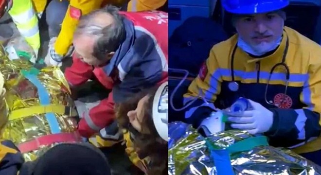 Enkazdan çıkarıldı, 'Beni özel hastaneye götürmeyin param yok' dedi