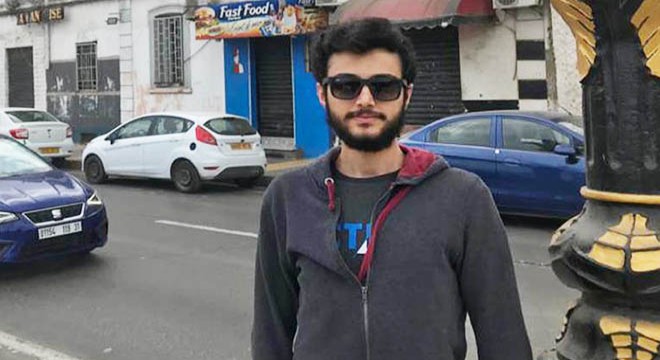 Erasmus öğrencisi Serdar, Cezayir'de mahsur kaldı