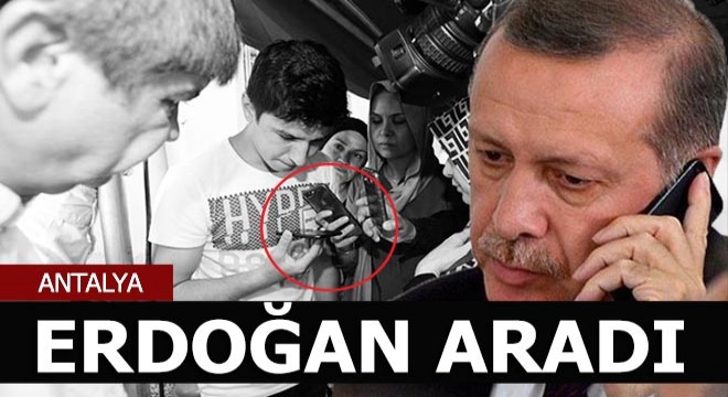 Erdoğan, Menderes Türel'in telefonundan aradı ve...