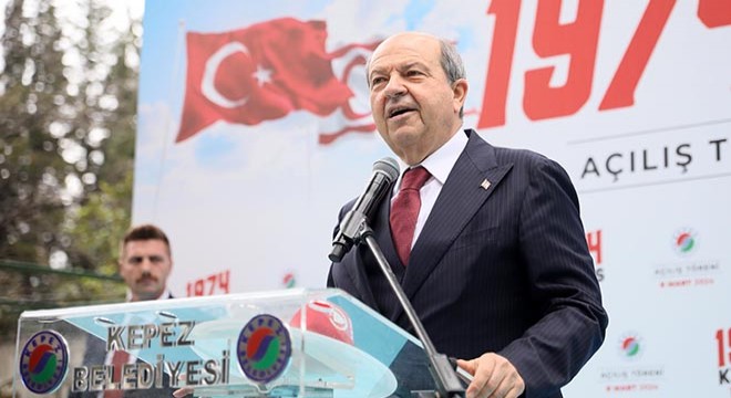 Tatar: Kıbrıs’ın başkalarının egemenliğine geçmesine müsaade edemeyiz