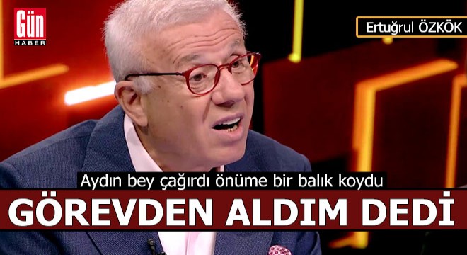 Ertuğrul Özkök, genel yayın yönetmenliğinden nasıl alındığını anlattı