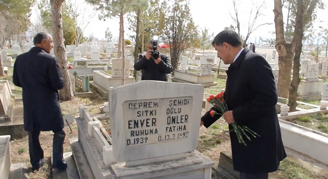 Erzincan depreminde hayatını kaybedenler anıldı