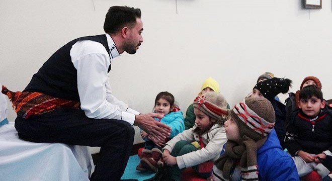 Erzurum'da çocuklar 'Anadolu Masalları'yla buluştu