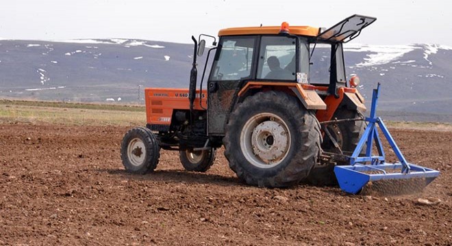 Erzurum'da ekim sezonu başladı