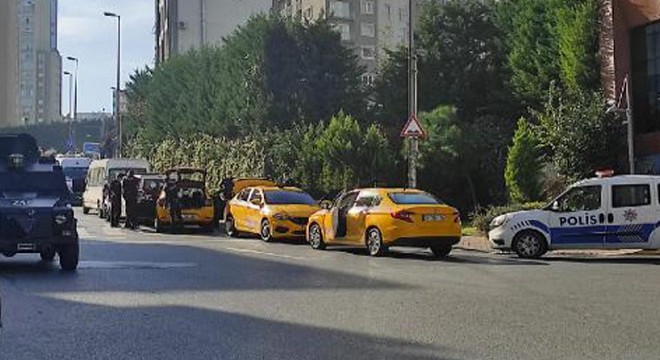 Esenyurt'ta yine taksici kavgası