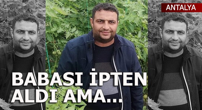 Eşi ipte asılı gördü babasını aradı...