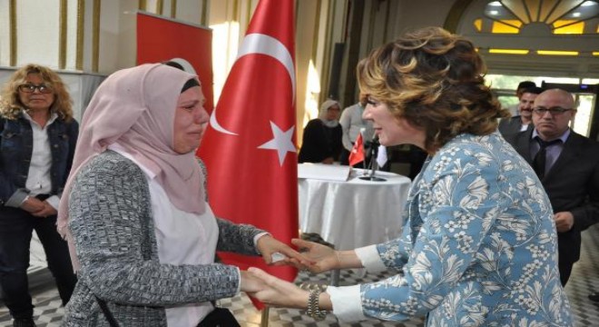 Eşi organları ile 5 kişiye can olan Naime, hem ağladı hem ağlattı
