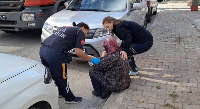 Eşi tarafından darbedildi; kendini eve kilitledi