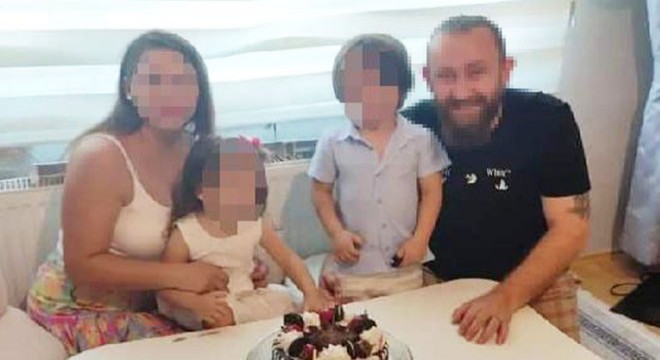 Eşini çocuklarının gözü önünde sokak ortasında darbetti