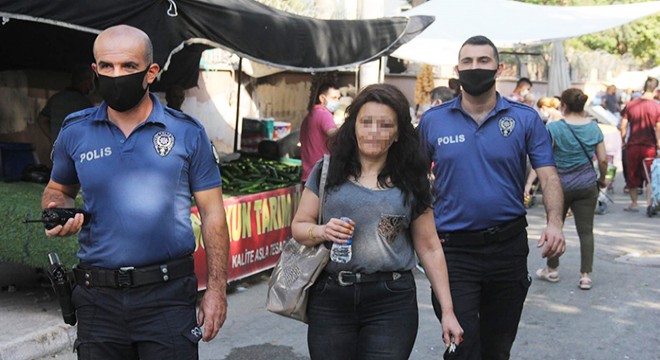 Eşinin eve kilitlediği kadını polis kurtardı