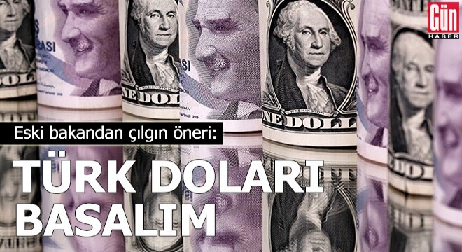 Eski bakandan çılgın öneri: Türk doları basalım