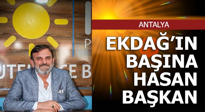 Eski başkan Gökçe, EKDAĞ'ın başına geçti