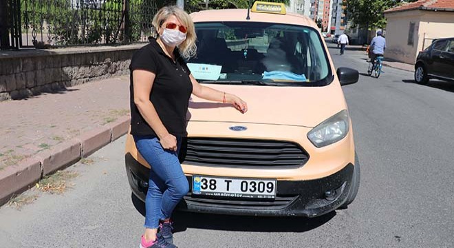 Eski hakem Hatice, taksi şoförü oldu