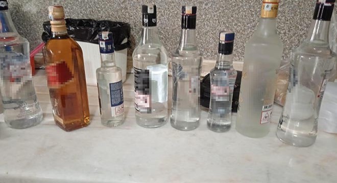 Eskişehir'de 314 litre sahte içki ele geçirildi