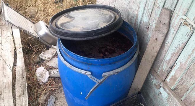 Eskişehir’de 455 litre sahte içki ele geçirildi