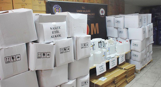 Etil alkol kaçakçılarının 'etiket' oyunu: 3 gözaltı