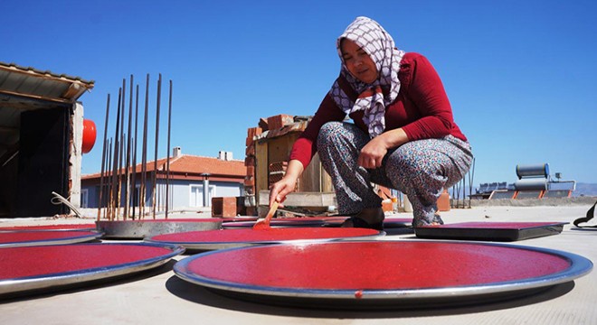 Ev hanımlarının kışlık salça telaşı