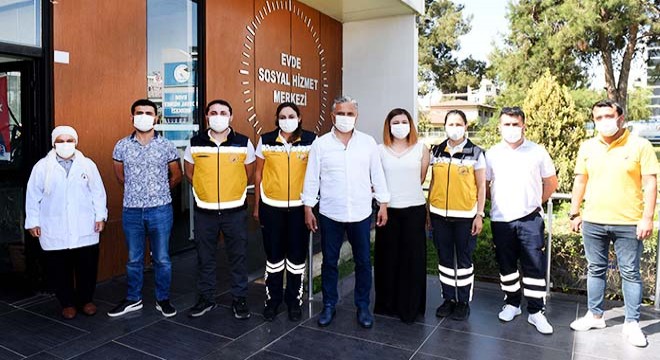 Evde Sosyal Hizmet Merkezi görev başında