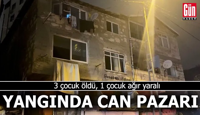 Evde çıkan yangın can pazarına dönüştü!